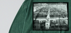 Oversized Snow Washed Long Sleeve Cotton Tee - WW2 B24 Liberator Bomber Print