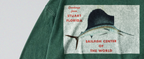 Oversized Snow Washed Long Sleeve Cotton Tee - Atlantic Sailfish Print