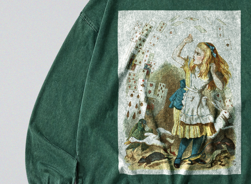 Alice in Wonderland - Long Sleeve Tee
