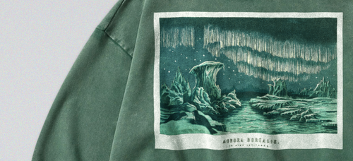 Arctic Northern Lights - Sweatshirt