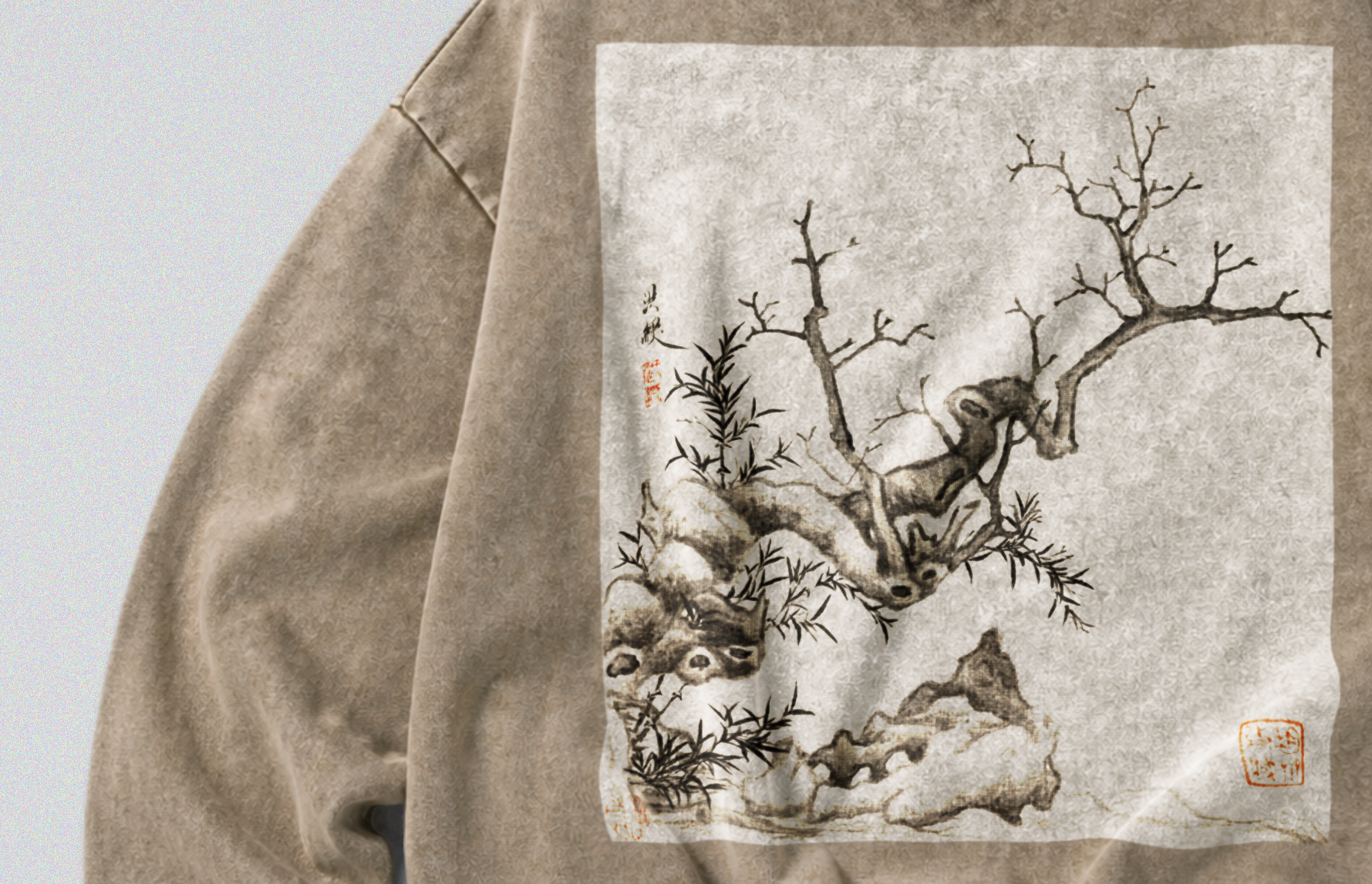 Chinese Tree Branches - Sweatshirt