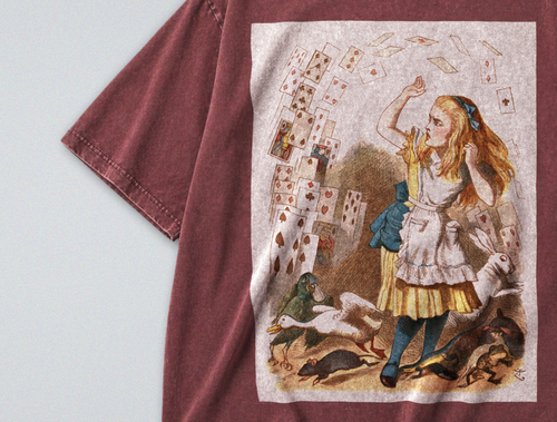 Alice in Wonderland - Short Sleeve Tee